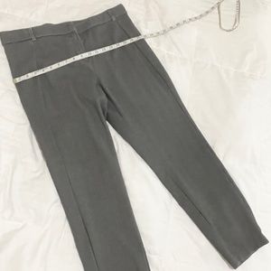Amanda & Chelsea Women's Dress Pants Size 12 Black/White Stripe Pockets Preowned